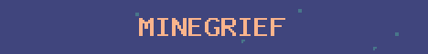 MineGrief Minecraft server banner