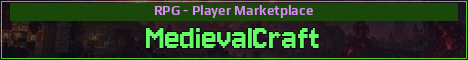 MedievalCraft Minecraft server banner