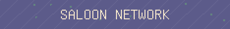 Saloon Network Minecraft server banner