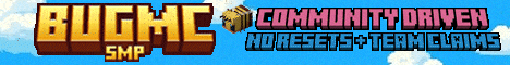 BugMC Minecraft server banner