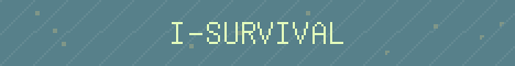 i-Survival Minecraft server banner