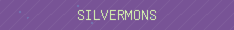 Silvermons Minecraft server banner