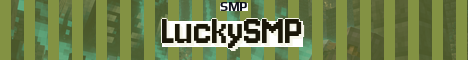 LuckySMP Minecraft server banner