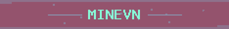 MineVN Network Minecraft server banner