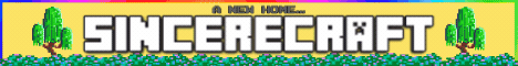 SincereCraft Minecraft server banner