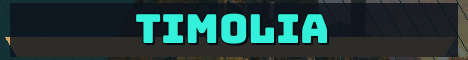 Timolia Minecraft server banner