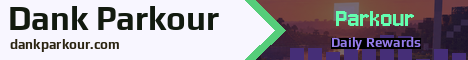 Dank Parkour Minecraft server banner