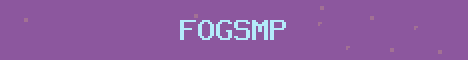 FogSMP Minecraft server banner