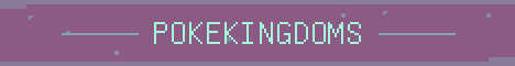 PokeKingdoms Minecraft server banner