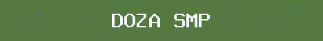 DOZA SMP Minecraft server banner