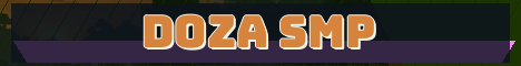 DOZA SMP Minecraft server banner