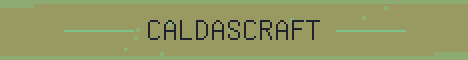 CaldasCraft Minecraft server banner