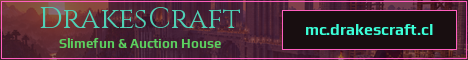 DrakesCraft Minecraft server banner