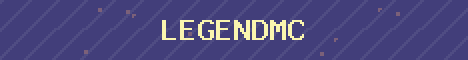 LegendMC Minecraft server banner
