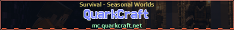 QuarkCraft Minecraft server banner