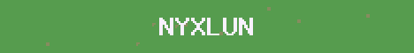 Nyxlun Network Minecraft server banner