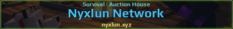 Nyxlun Network Minecraft server banner