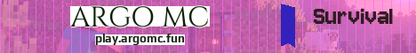 ARGO MC Minecraft server banner