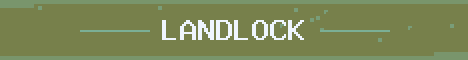 LandLock Minecraft server banner
