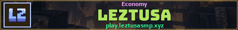 Leztusa Minecraft server banner