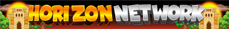 Horizon Network Minecraft server banner