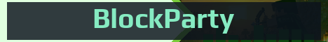 BlockParty Minecraft server banner