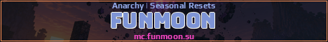 FunMoon Minecraft server banner