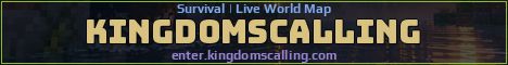KingdomsCalling Minecraft server banner