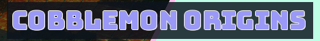 Cobblemon Origins Minecraft server banner