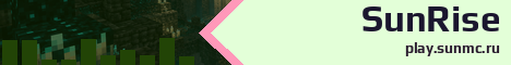 SunRise Minecraft server banner
