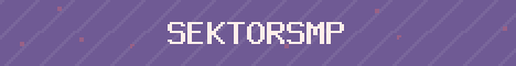 SektorSMP Minecraft server banner