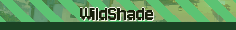 WildShade Minecraft server banner