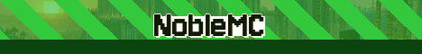NobleMC Minecraft server banner