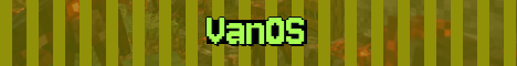 VanOS Minecraft server banner