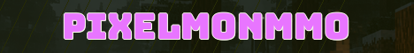 PixelmonMMO Minecraft server banner