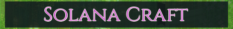 Solana Craft Minecraft server banner