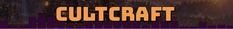 CultCraft Minecraft server banner