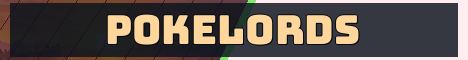 PokeLords Minecraft server banner