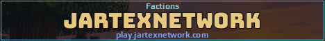 JartexNetwork Minecraft server banner