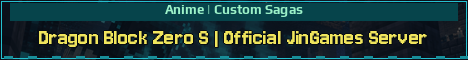 Dragon Block Zero S | Official JinGames Server Minecraft server banner