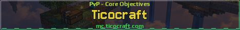 Ticocraft Minecraft server banner