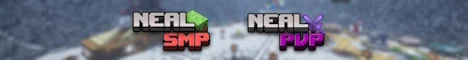 NealSMP Minecraft server banner