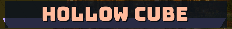 Hollow Cube Minecraft server banner