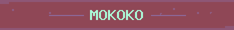 Mokoko Minecraft server banner