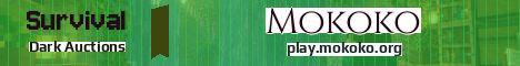 Mokoko Minecraft server banner