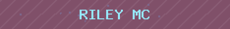 Riley MC Minecraft server banner