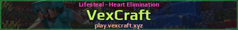 VexCraft Minecraft server banner