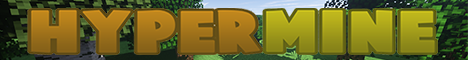 HyperMine Minecraft server banner