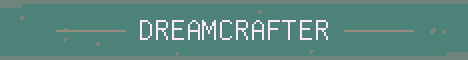 DreamCrafter（築夢物語） Minecraft server banner