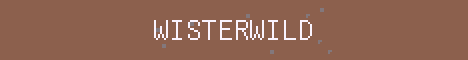 Wisterwild Minecraft server banner
